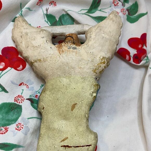Vintage Nativity Chalkware Angel Religious Christian holiday Christmas Jesus - Picture 6 of 7